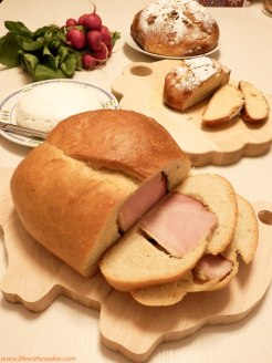 Uskršnja šunka u kruhu